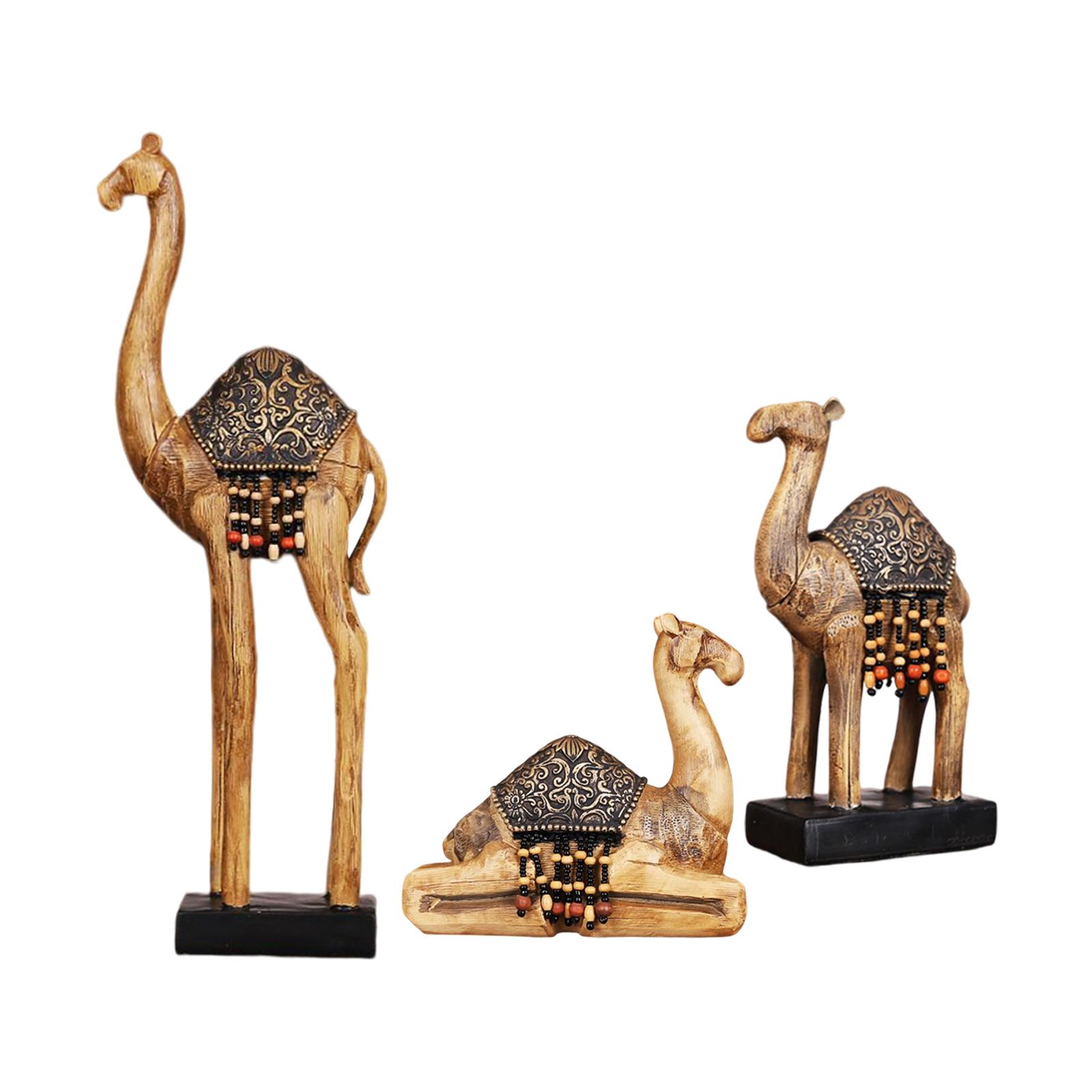 Exquisite Camel Ornament Decoration Collectibles for Centerpieces Display Sitting