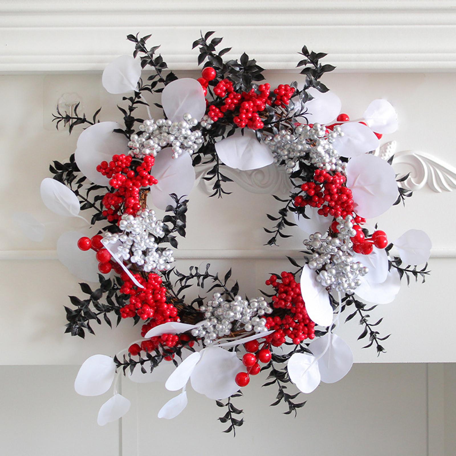 Creative Christmas Wreath 14" for Festival Table Centerpiece Fireplace