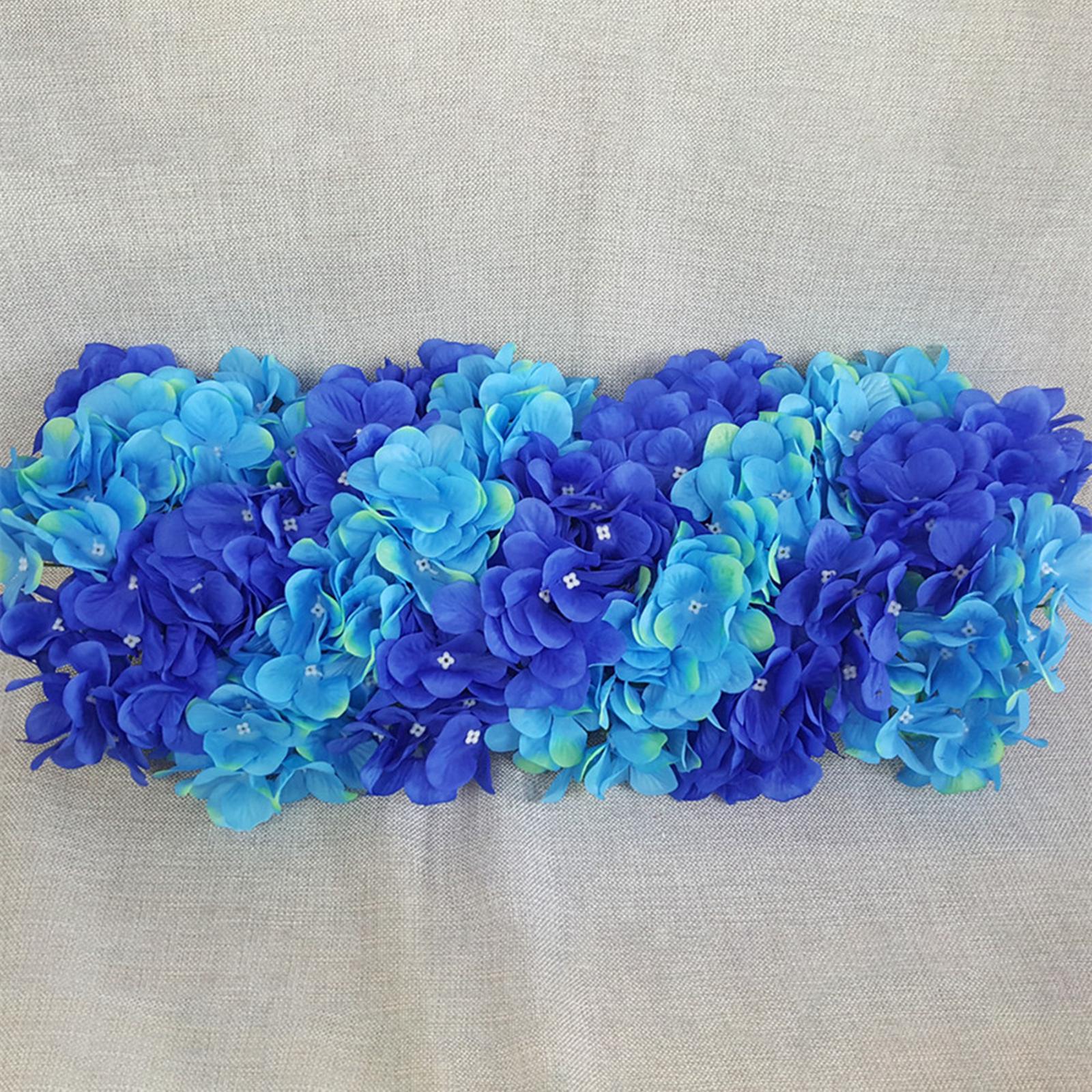 Wedding Dining Table Flower Centerpiece Arch for Wall Background Stage Party Blue