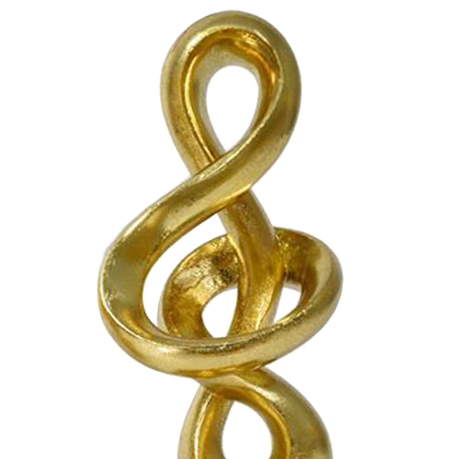 Streamers Abstract Art Sculpture Craft Ornament for Fireplace Shelf Bedroom