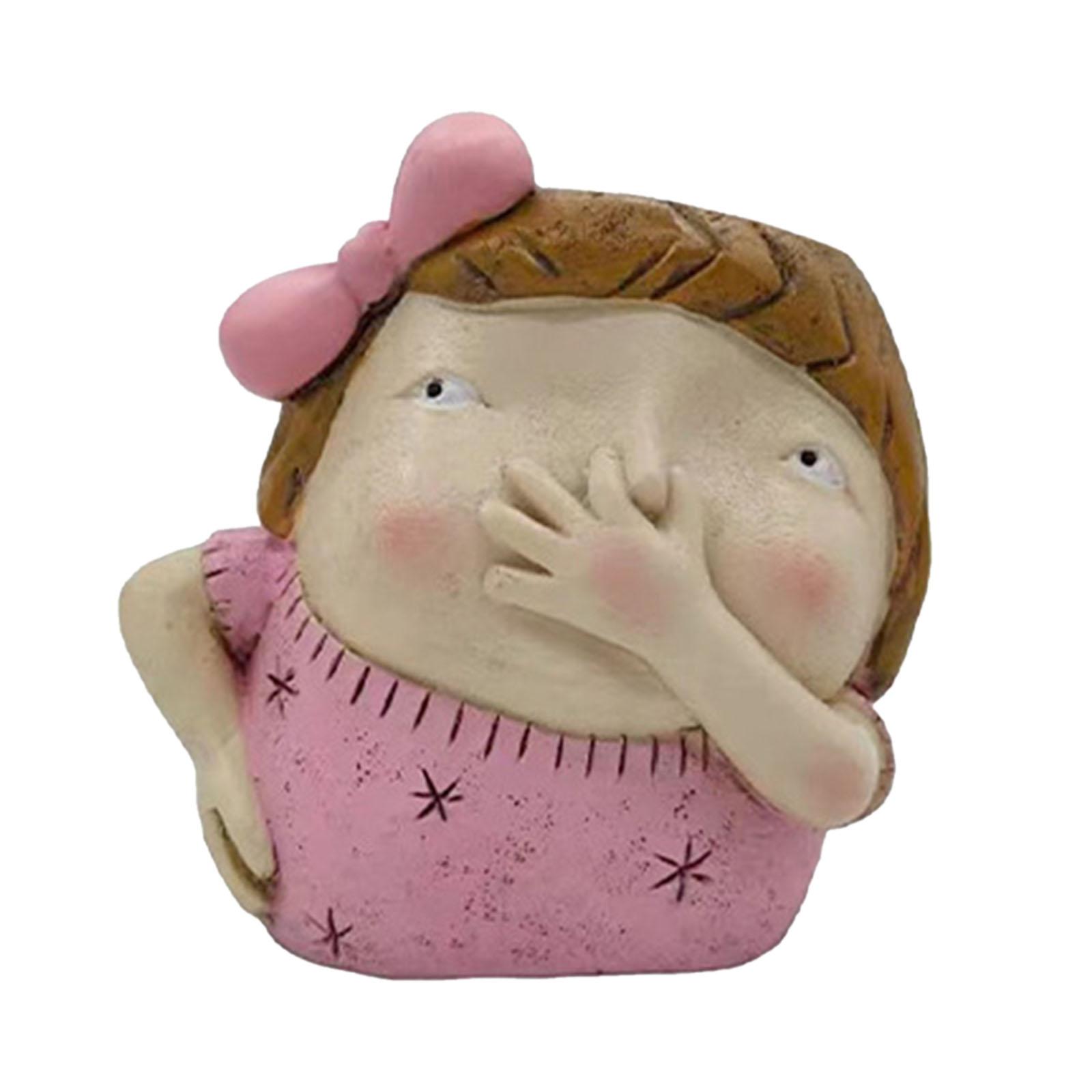 Funny Head Planter Pot Creative Cute Plant