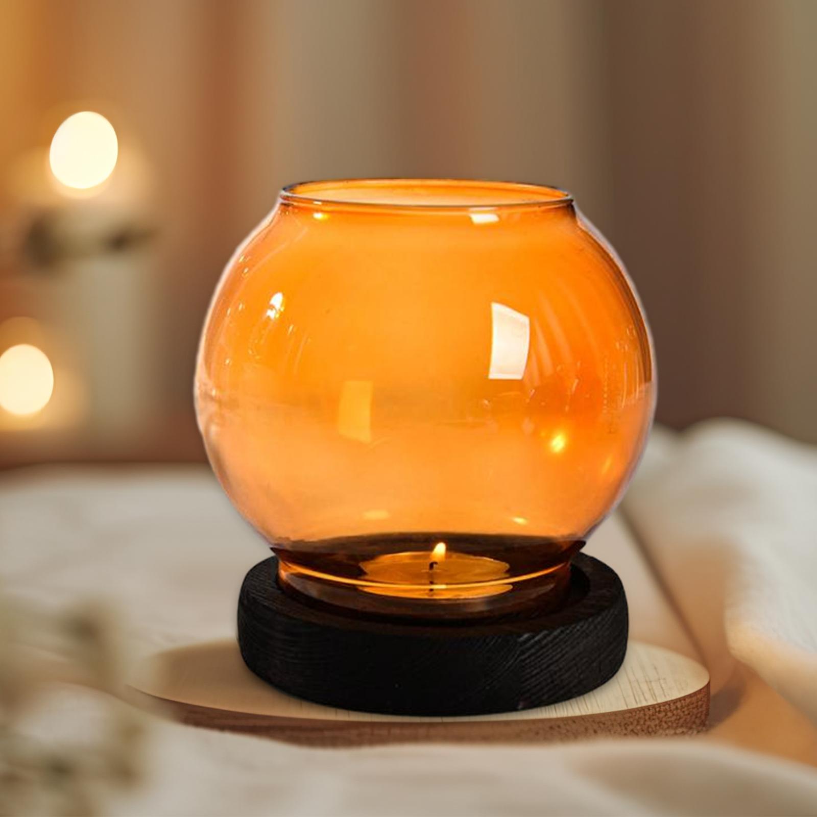 Glass Candlestick Living Room Parties Banquet Birthday Wedding Candle Holder Champagne