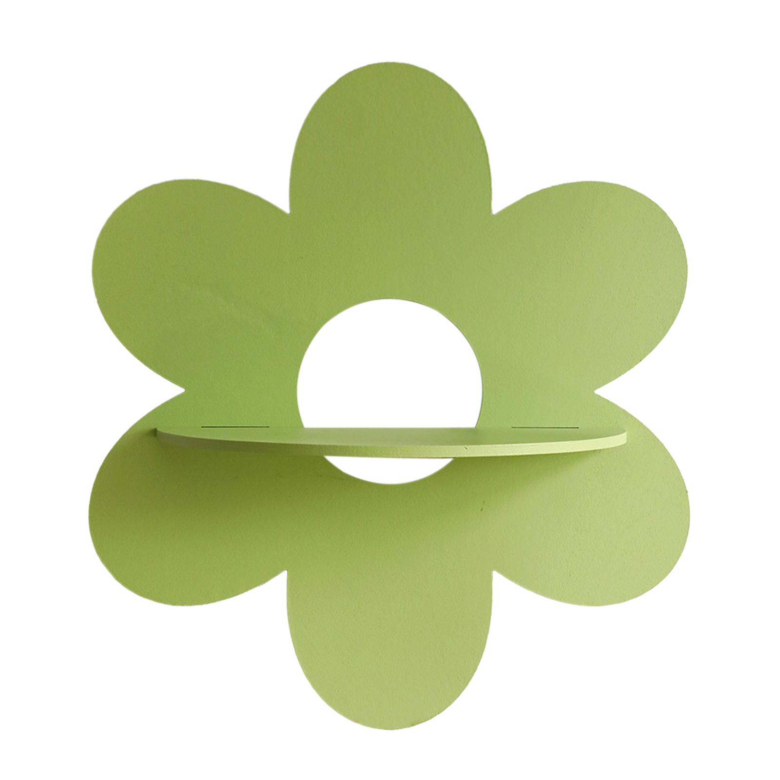 Flower Wall Storage Shelf