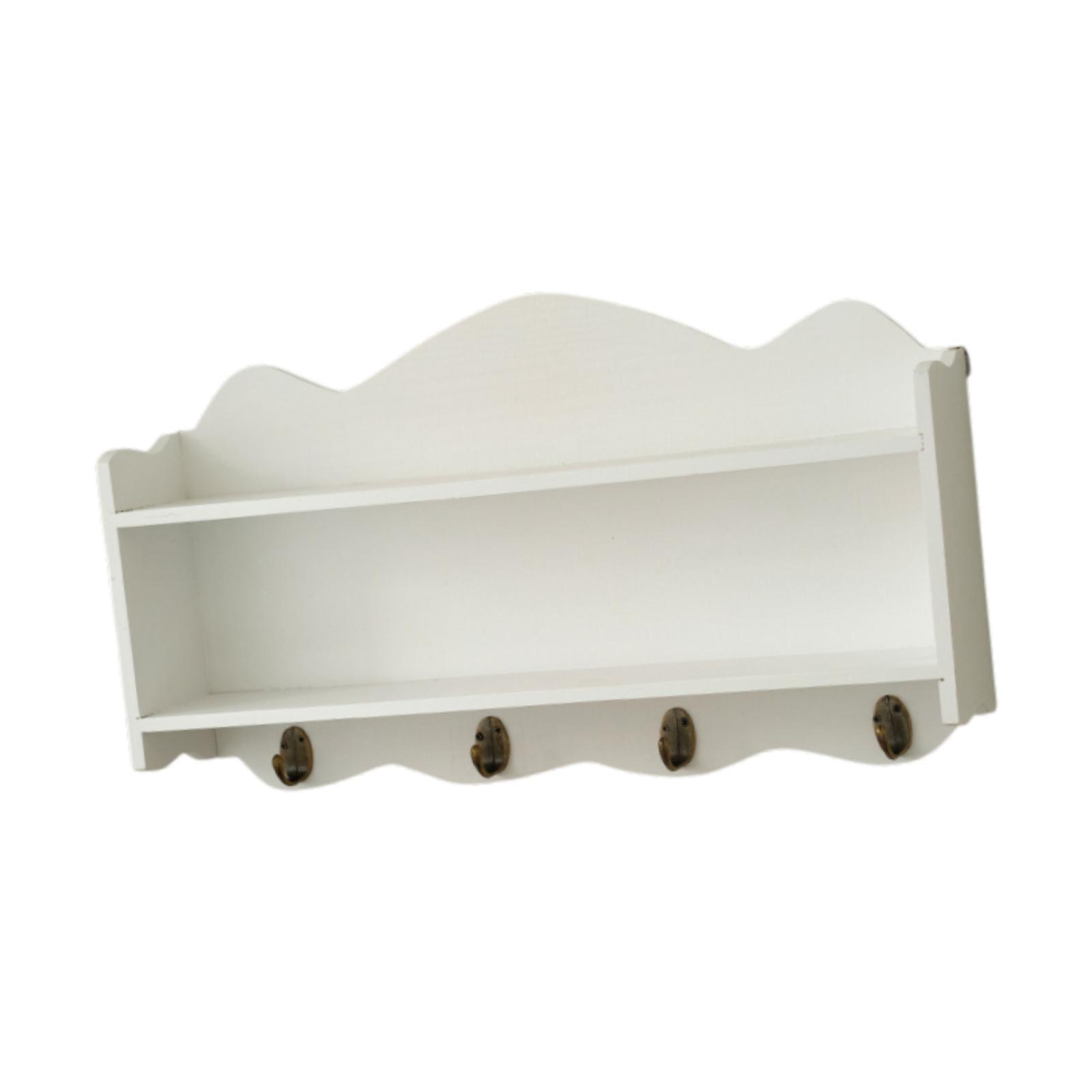Wooden Wall Storage Rack