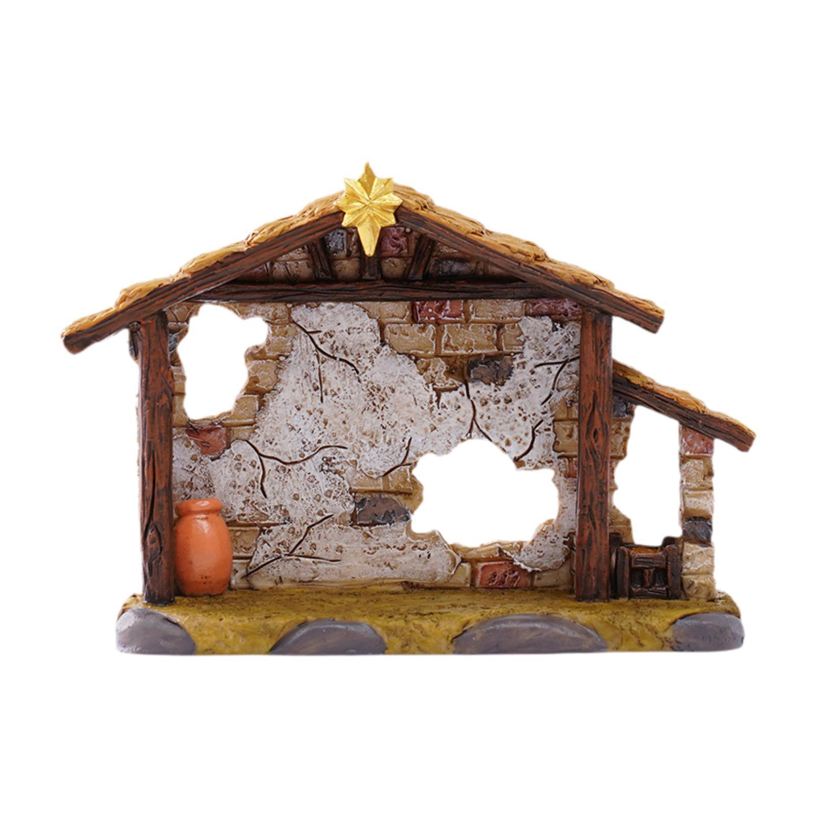 Nativity Stable 8.5cm