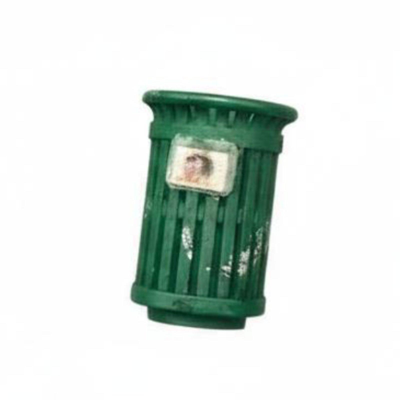 Trash Can 1/64 Scale