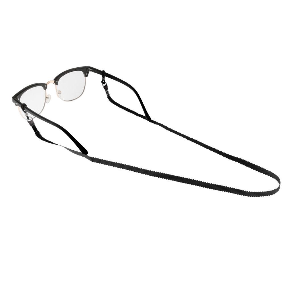 Nylon Eyeglass Strap Glasses Sports Band Cord Holder Eyewear Retainer Black