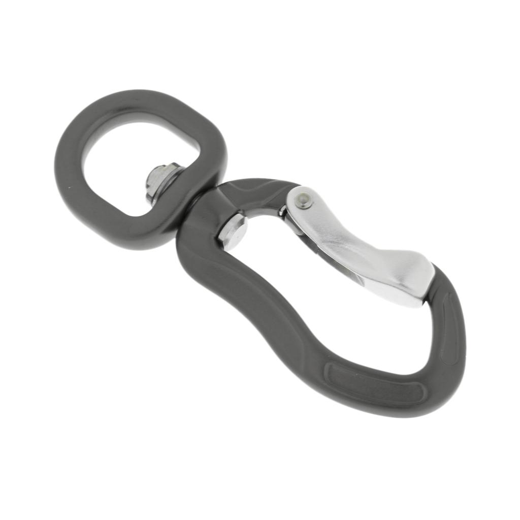 400KG Swivel Eye Snap Hook Aluminum Quickdraw Climbing Backpack Hanging Hook