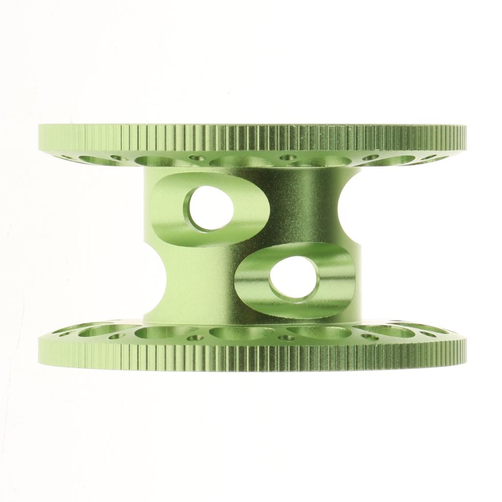 Lightweight Aluminum Alloy Scuba Diving Finger Reel Guide Line Spool Green