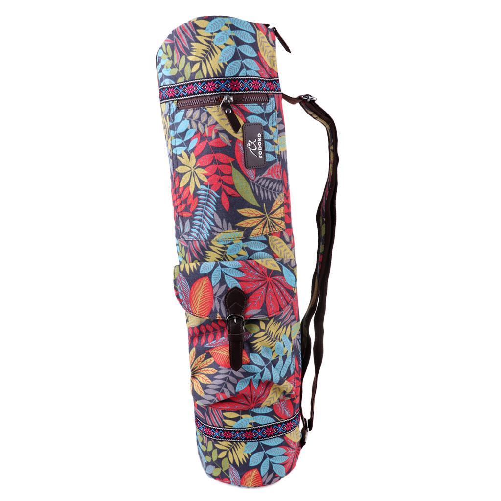 ELENTURE Yoga Mat Bag for Women & Men,Travel Yoga Gym Bag for 1/4