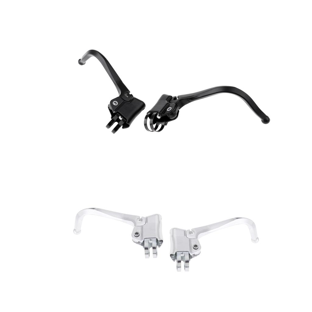 1 Pair Universal Aluminum Alloy Bike Brake Levers Brake Bar End Brake