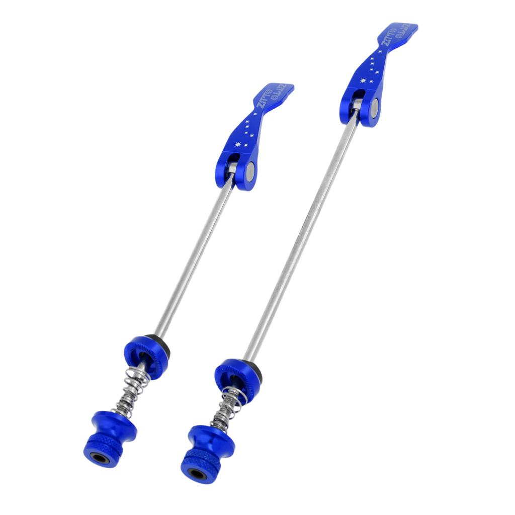 Bicycle Quick Release Skewers Road Bike Cycling Wheel Hub Skewers Blue