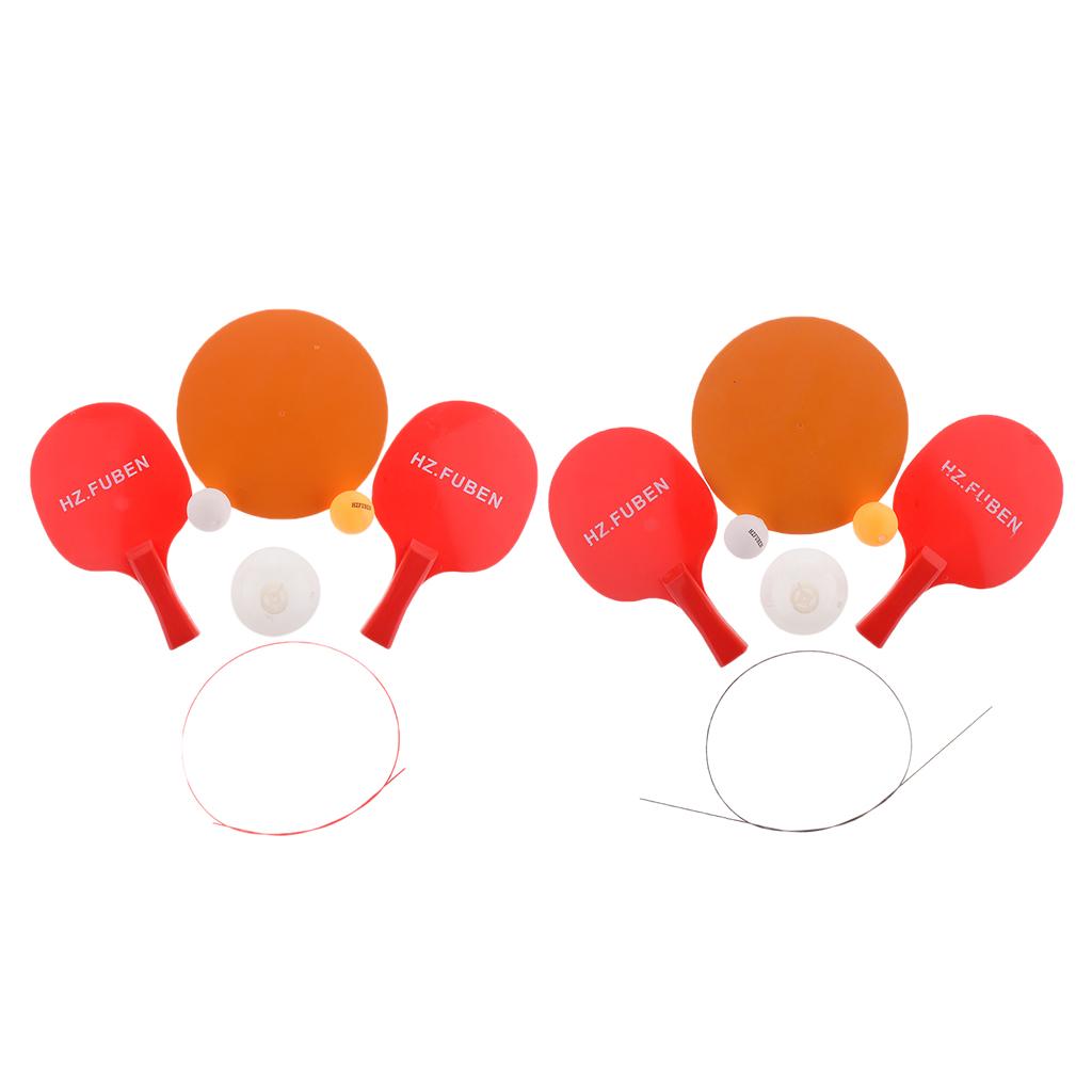 Table Tennis Training Robot Rapid Rebound Ping Pong Ball Trainer Red 80cm