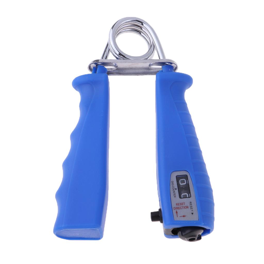 Hand Grip Strengthener Exerciser Forearm Gripper for Men Women Blue