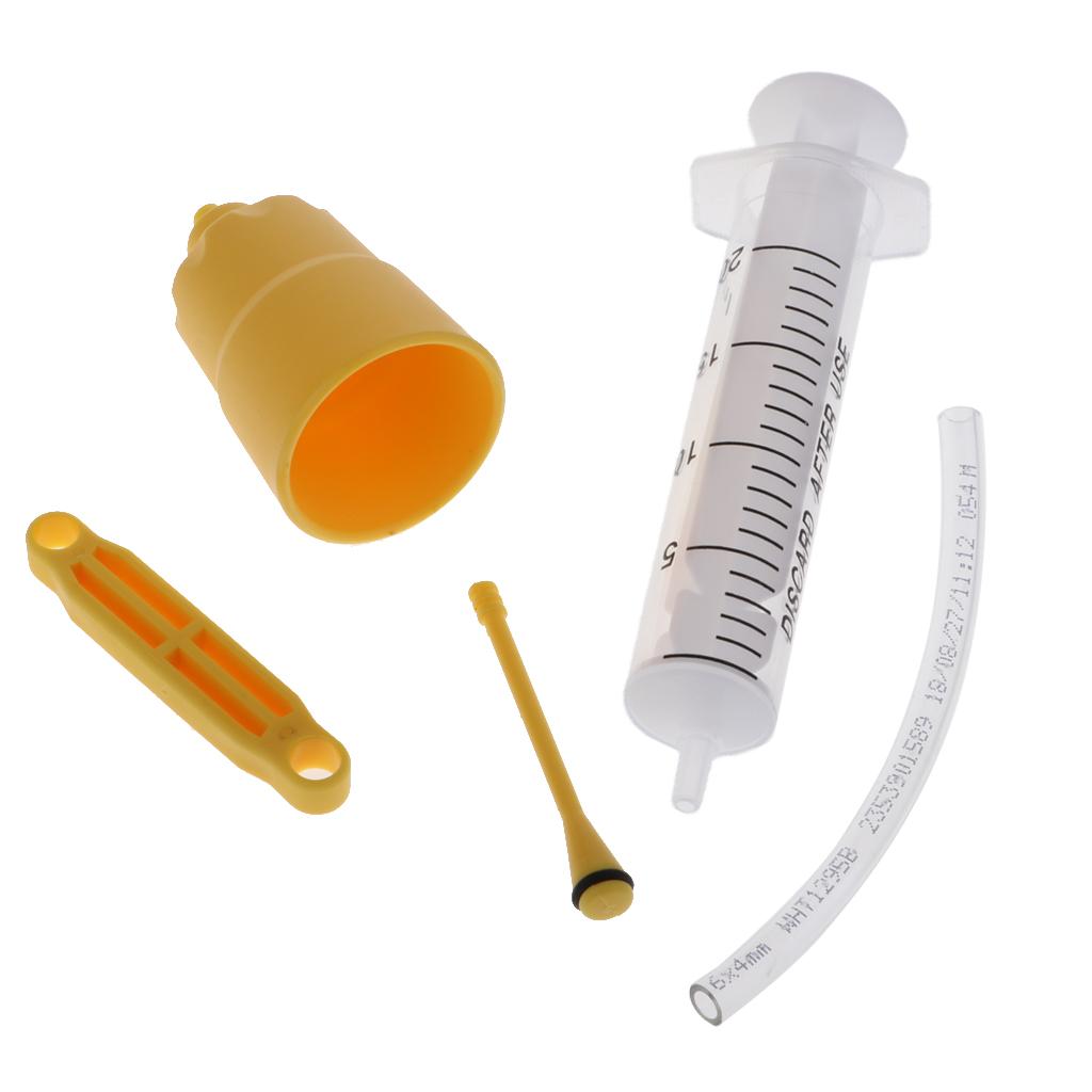 Professional Bike Bicycle Disc Brake Mineral Oil Bleeding Filling Tool Kit