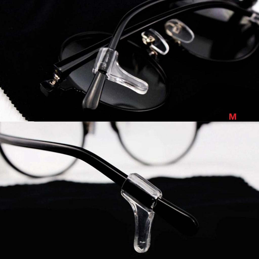 10 Pairs Anti Slip Glasses Ear Hook Tip Eyeglasses Grip Temple Holder M