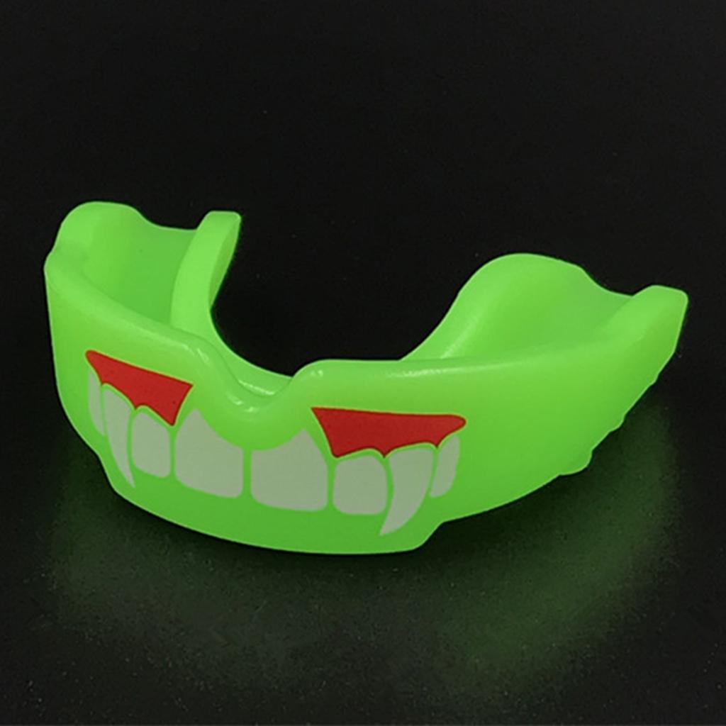 Adults Boxing Mouth Guard Taekwondo MMA Teeth Protector Mouthpiece Green