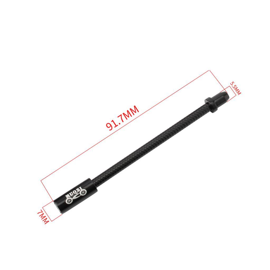 4xFlexible Bicycle V Brake Cable Noodle Brakes Pipe Hose Guide Accessories