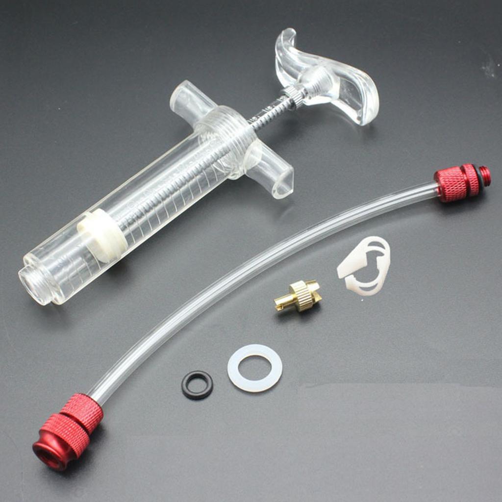 Adjustable Bike Tubeless Tyre Sealant Syringe Injector No Tubes Tire Repair