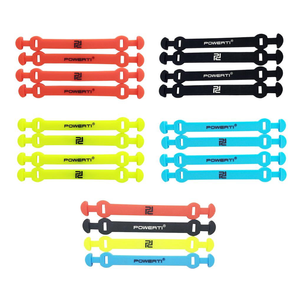 2x4Pc Tennis Squash Racket Vibration Dampener Shock Absorber Damper Red