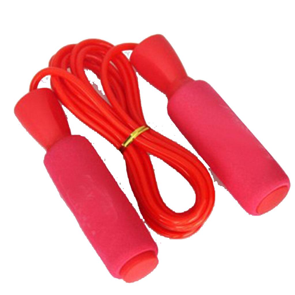 Adjustable Wire Skipping Jump Rope Fitness Gym Exercise Equipment Tool Red