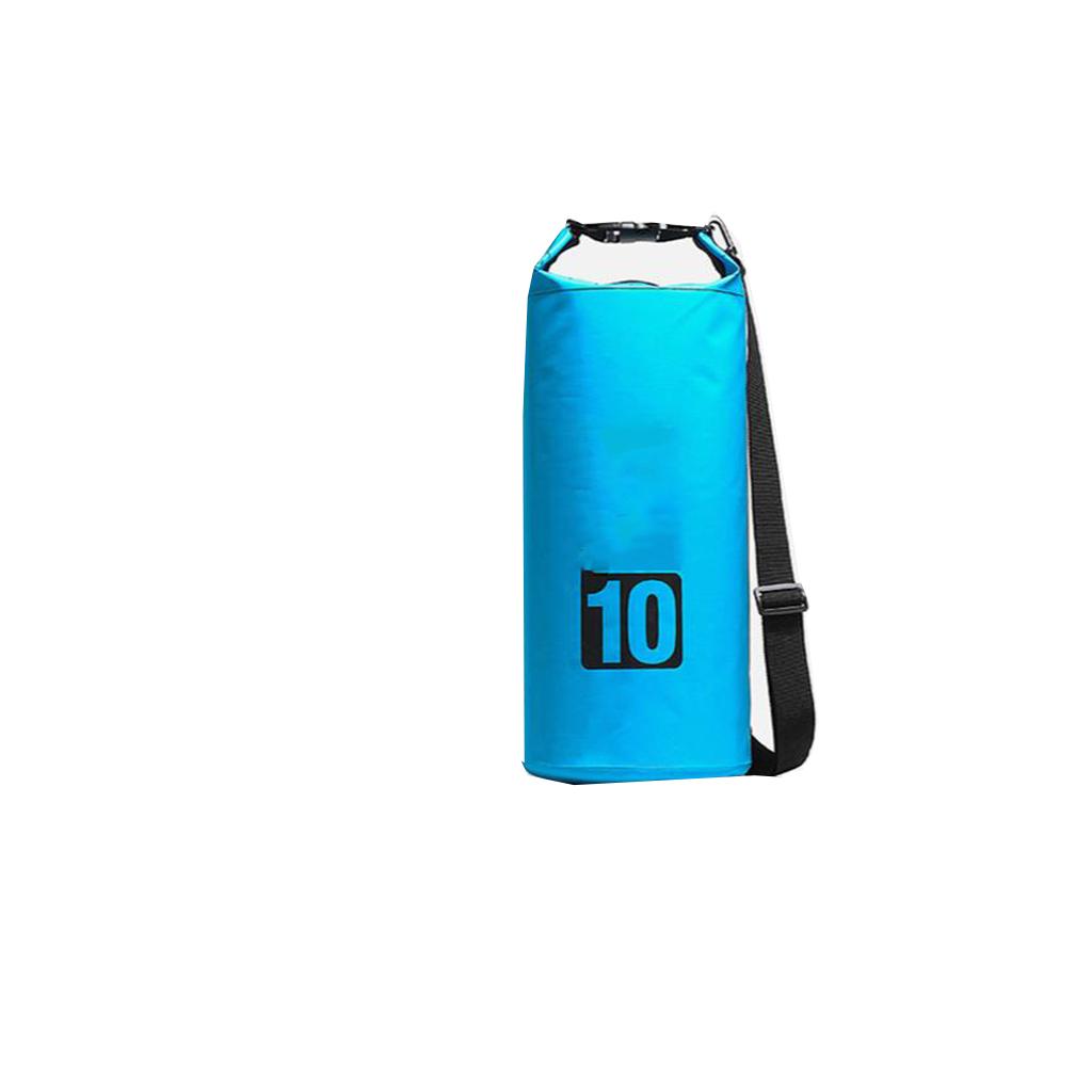 Waterproof Dry Bag Dry Storage Bag Backpack Roll Top Dry Bags Blue 10L