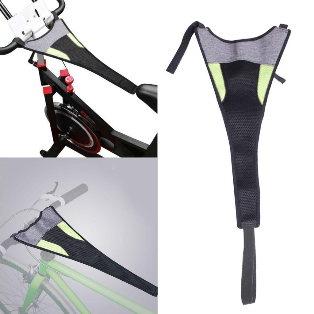 Bicycle Sweat Cover Frame Guard Bike Trainer Roller Belt Home Riding Green