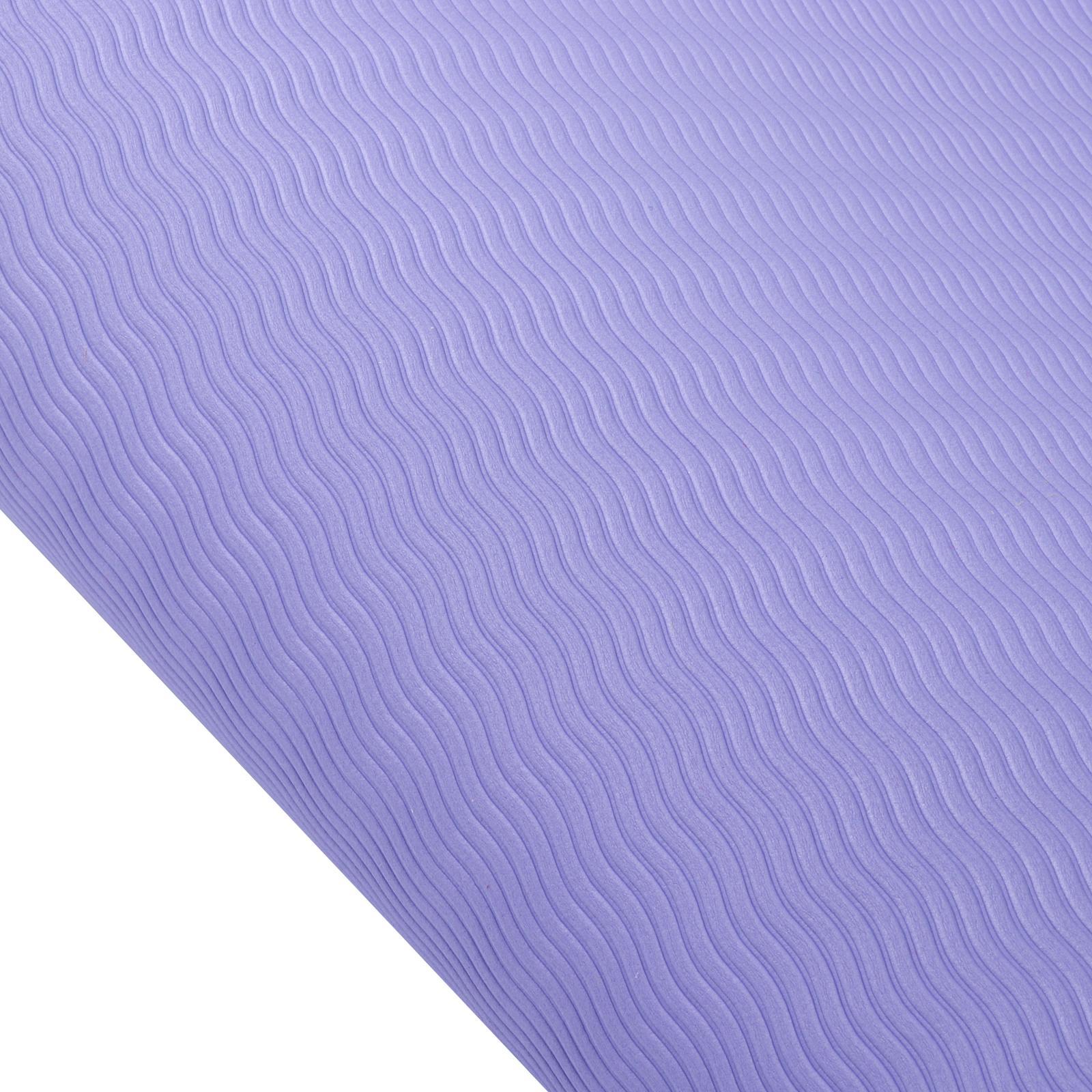 Exercise Skipping Mat High Density Dance Cushion Yoga Mat Buffer Pad Purple