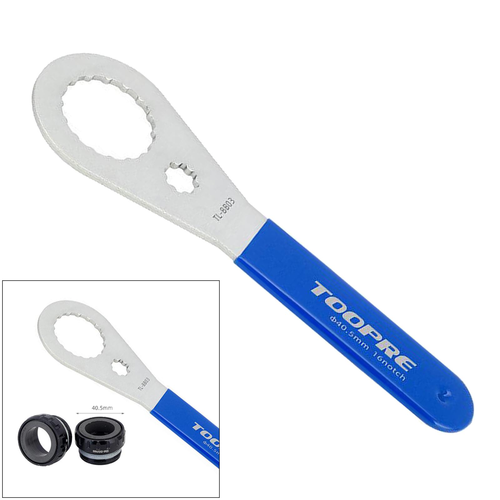 Solid Bike Bottom Bracket Wrench Alloy 16-Notch Removing Spanner TL-BB03