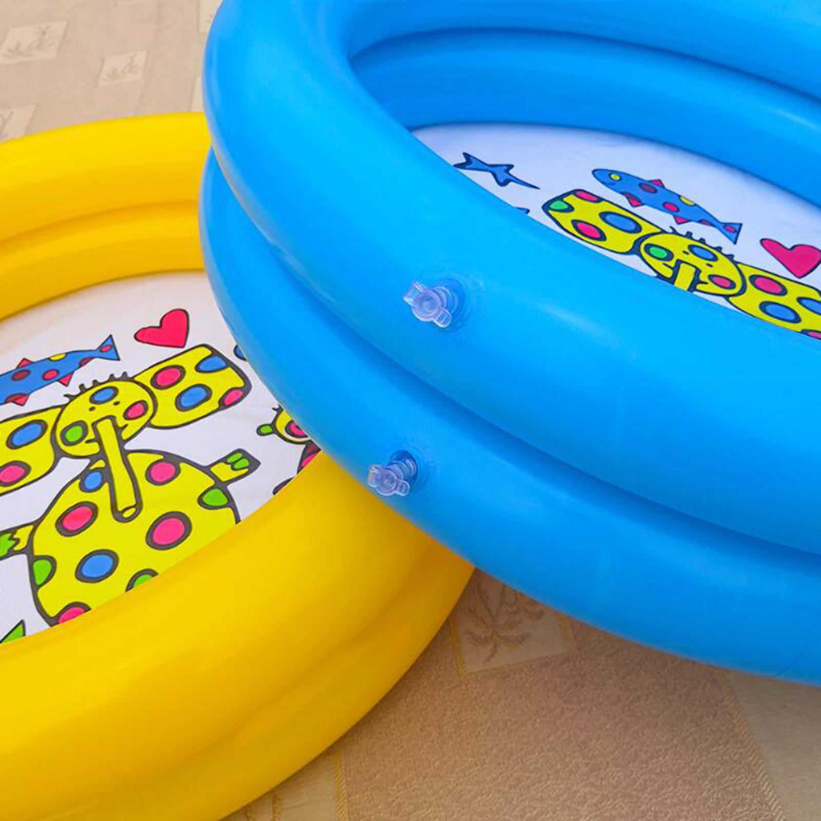 4xKids Inflatable Swimming Pool Baby Bath Tub Family  Light Blue