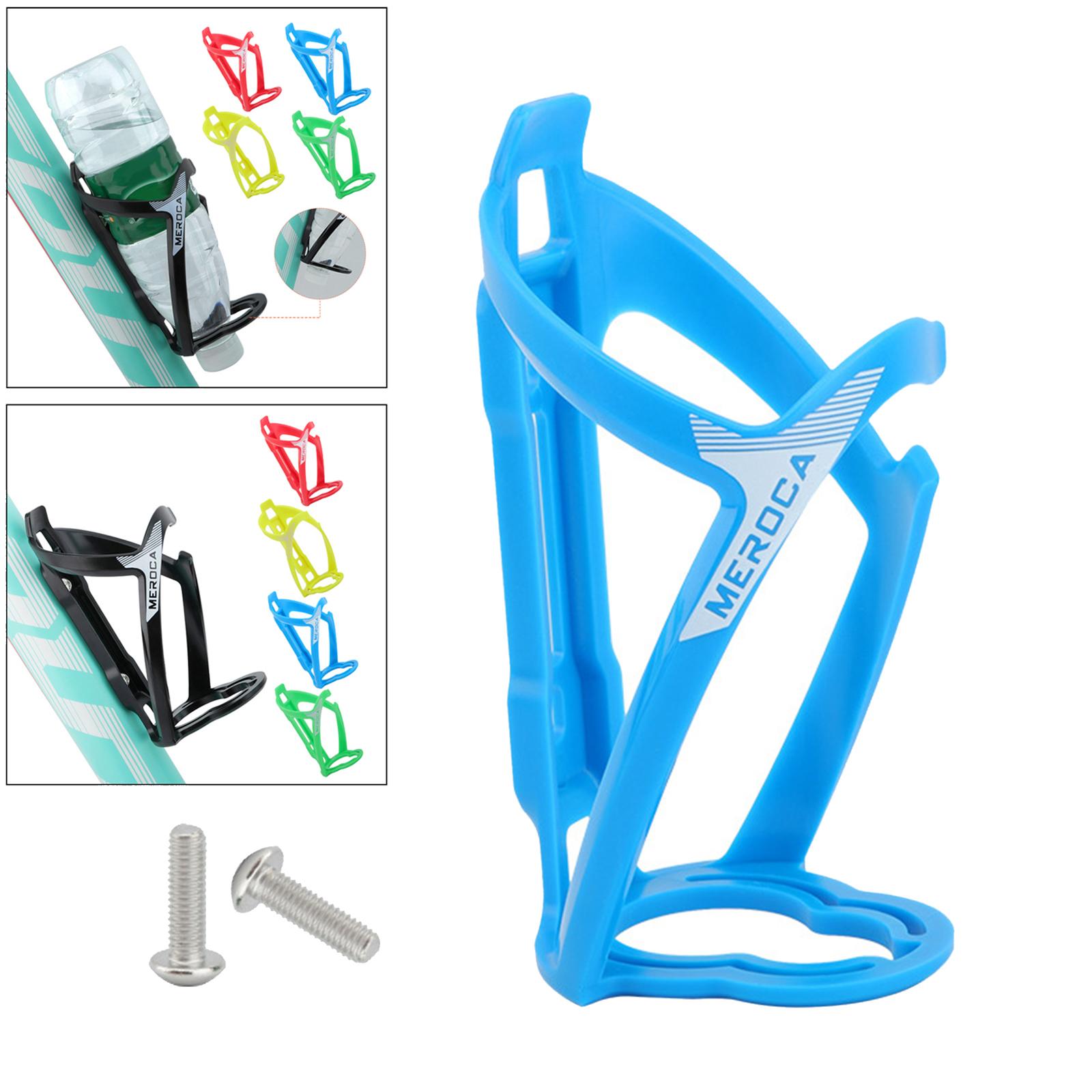 Bike Drink Water Bottle Holder Cup Cages Outdoor Sports Cycling Blue