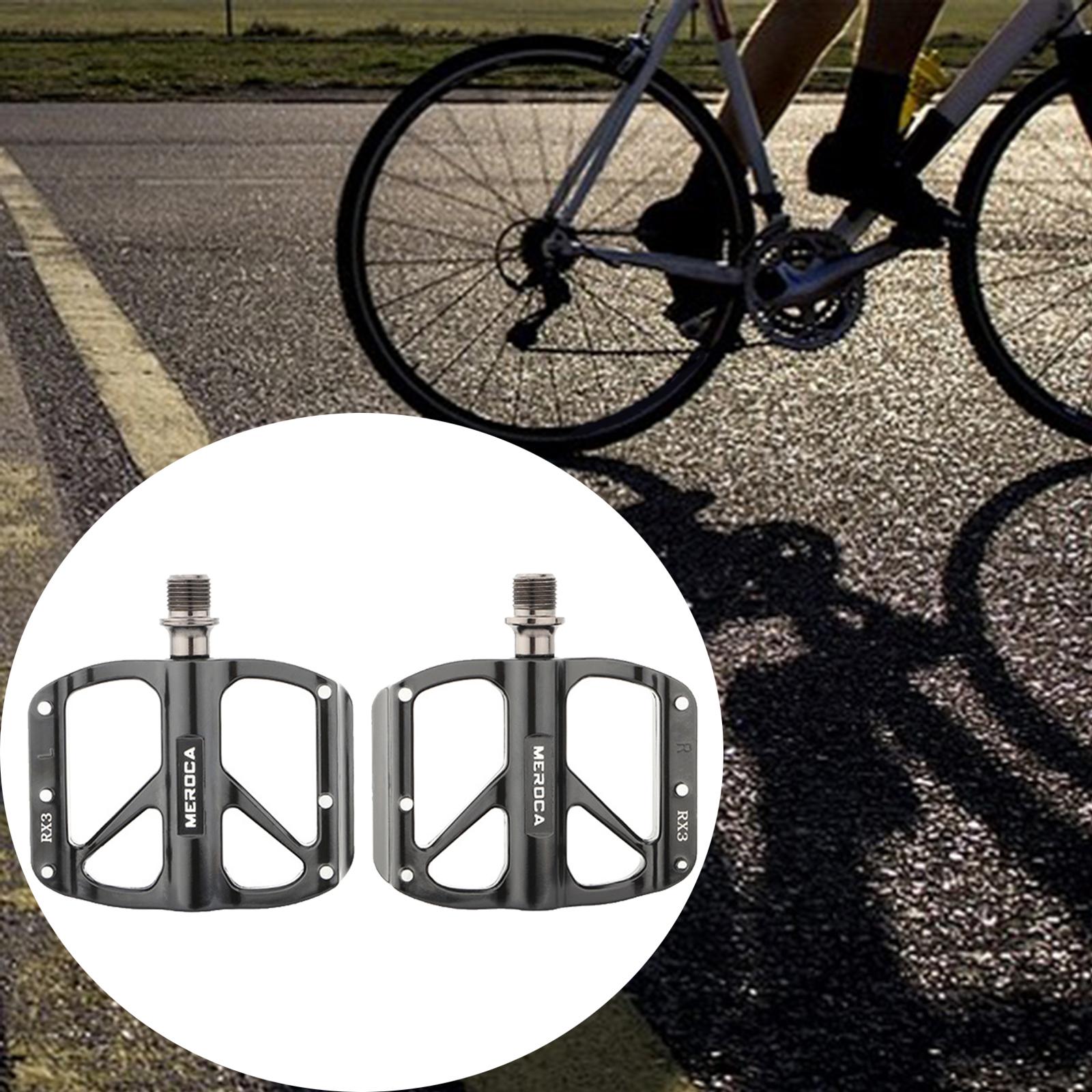 Durable Mountain Bike Sealed Bearings Flat Platform MTB BMX Pedals Bike Accs Style 4