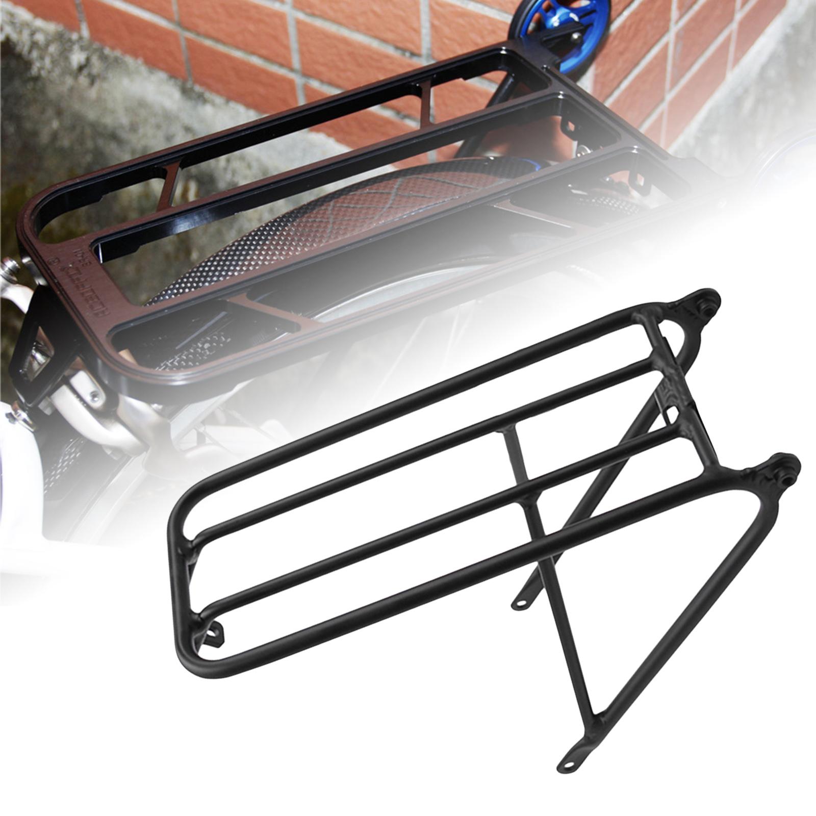 Bike Rear Outdoor Luggage Carrier Rear Bicycle Carrier Rack Black