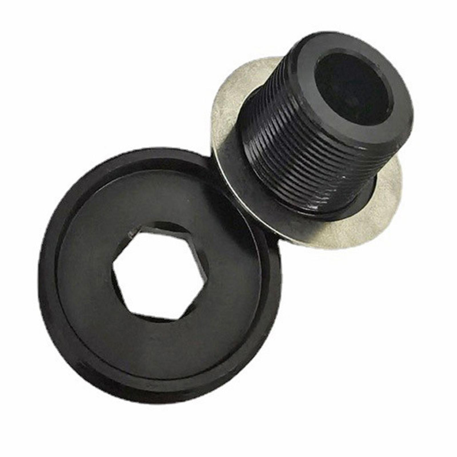 2x Aluminum Alloy Bicycle Cycling Crank Cover Screw Arm Fixing Crankset Bolt