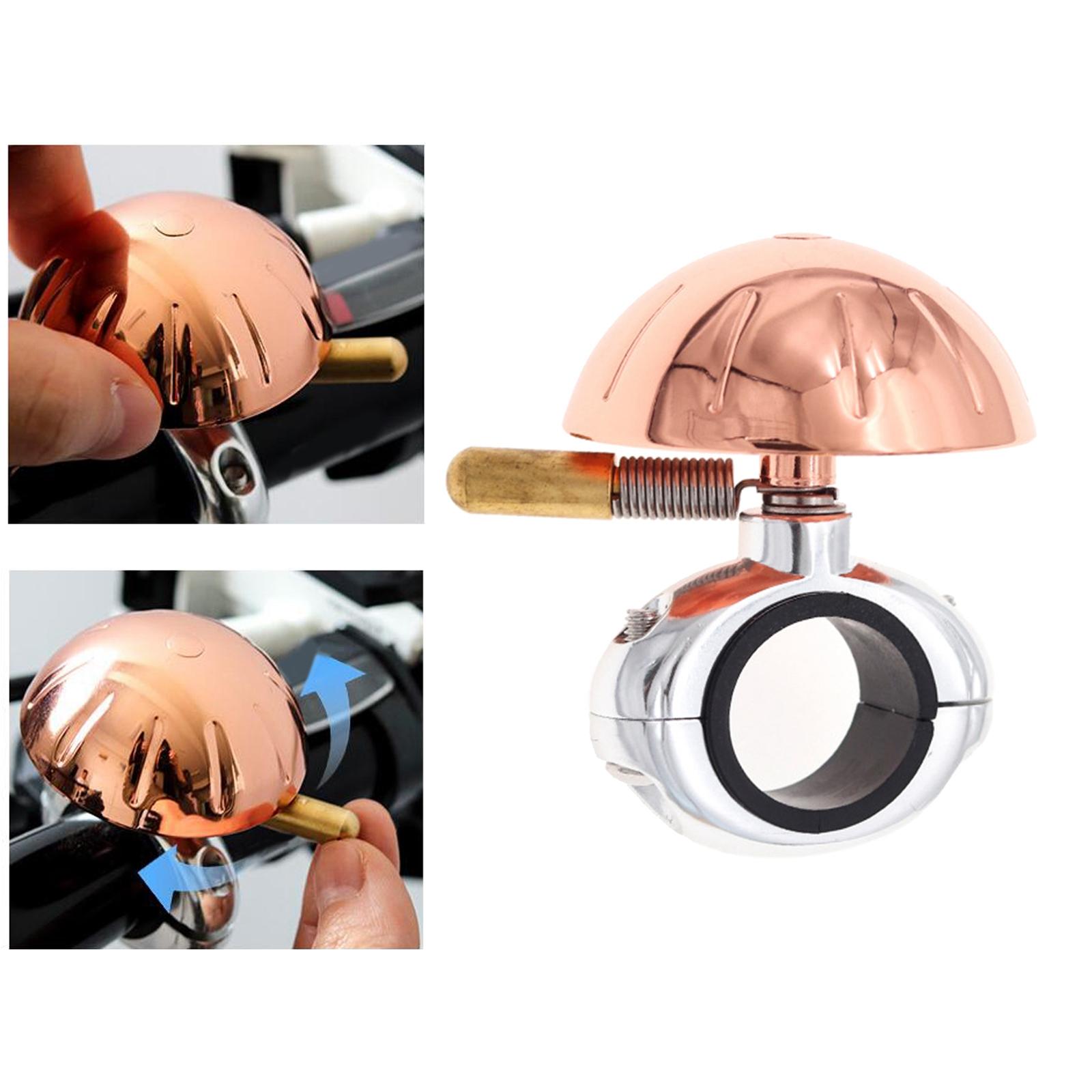 Classic Bike Horn Cycling Accessories Sporting Goods Bicycle Bell Rose Gold