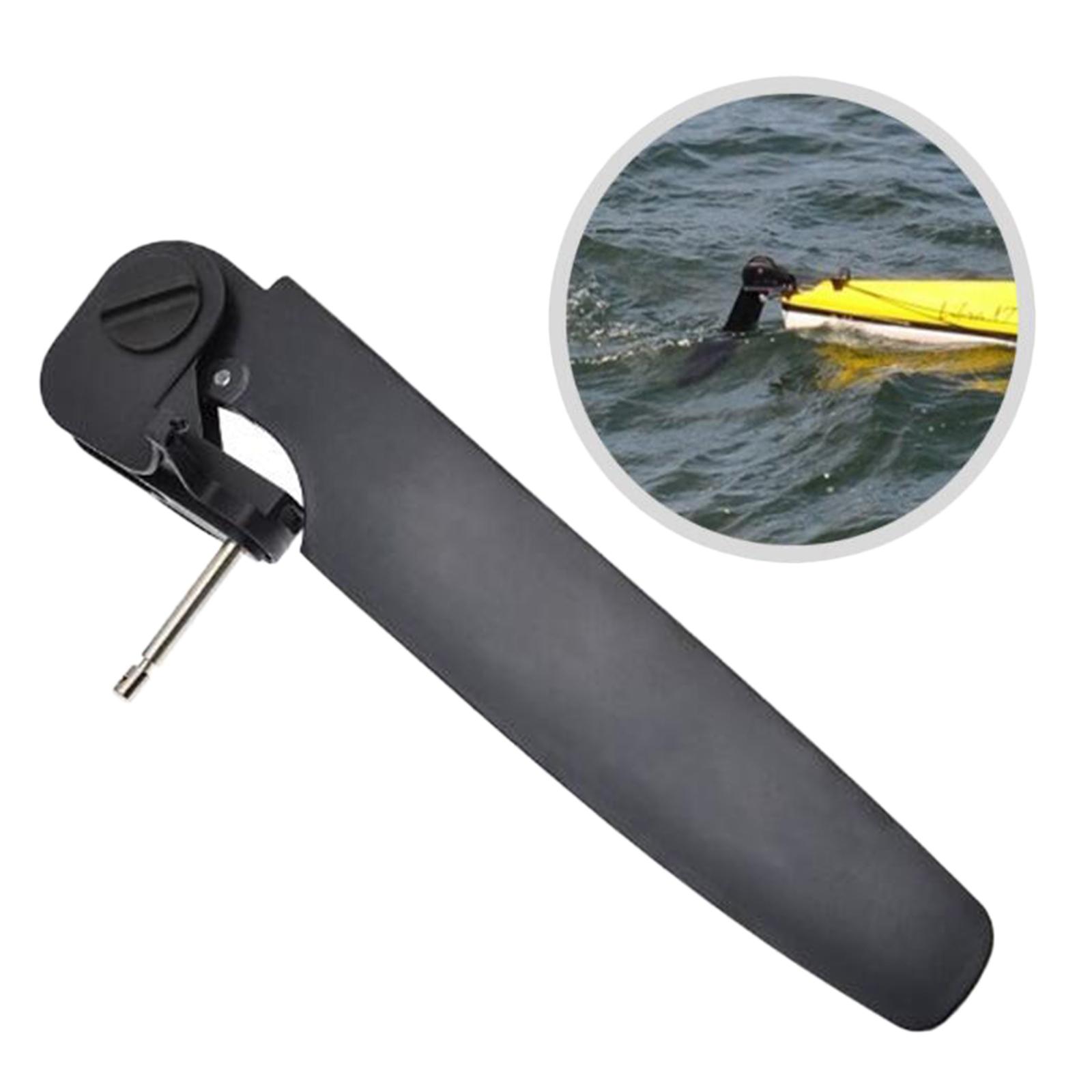 Canoe Kayak Boat Rudder Steering System Fishing Rear Tail Foot Control 80MM