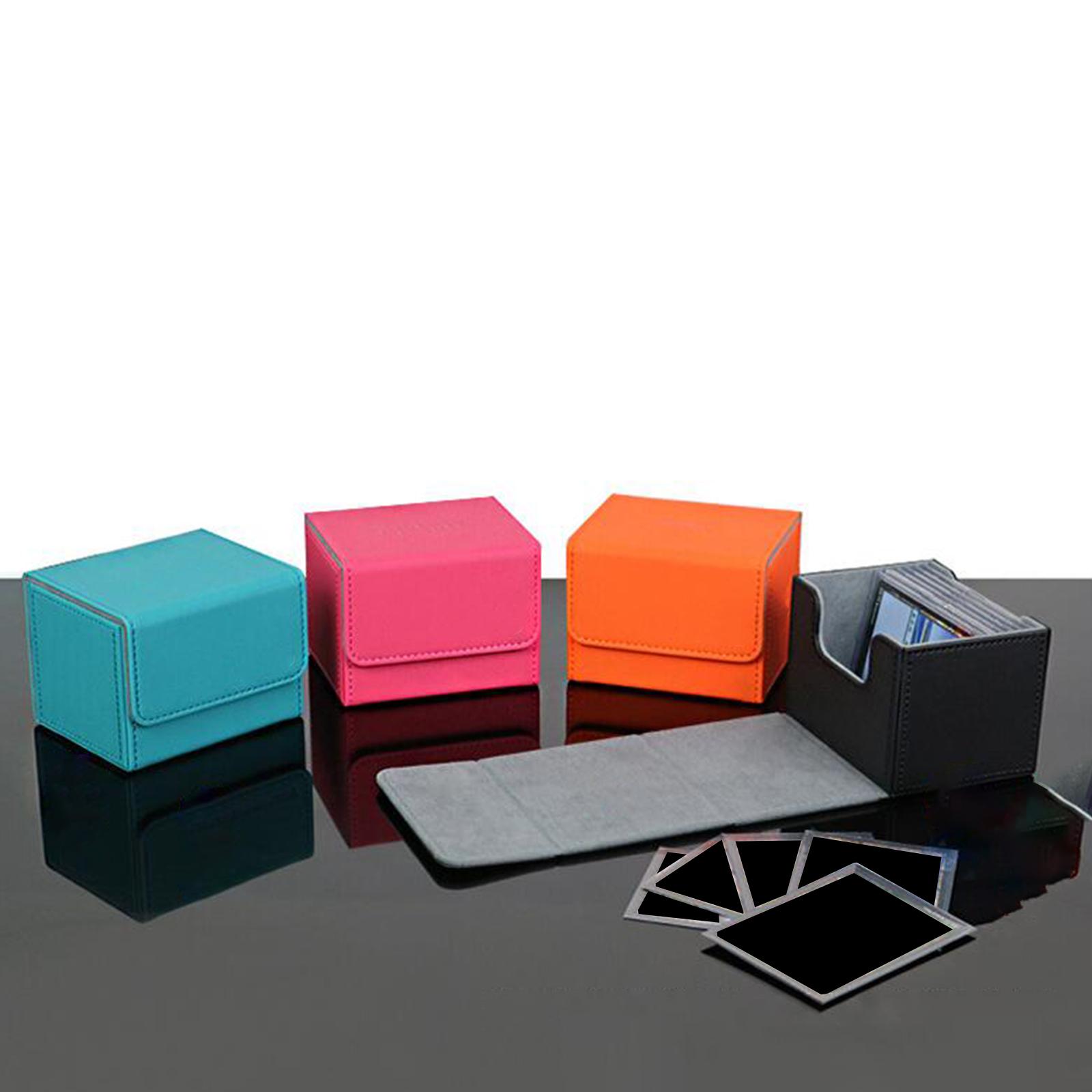 Card Deck Box Storage Holder Organizer W/ Magnet Closure Display /