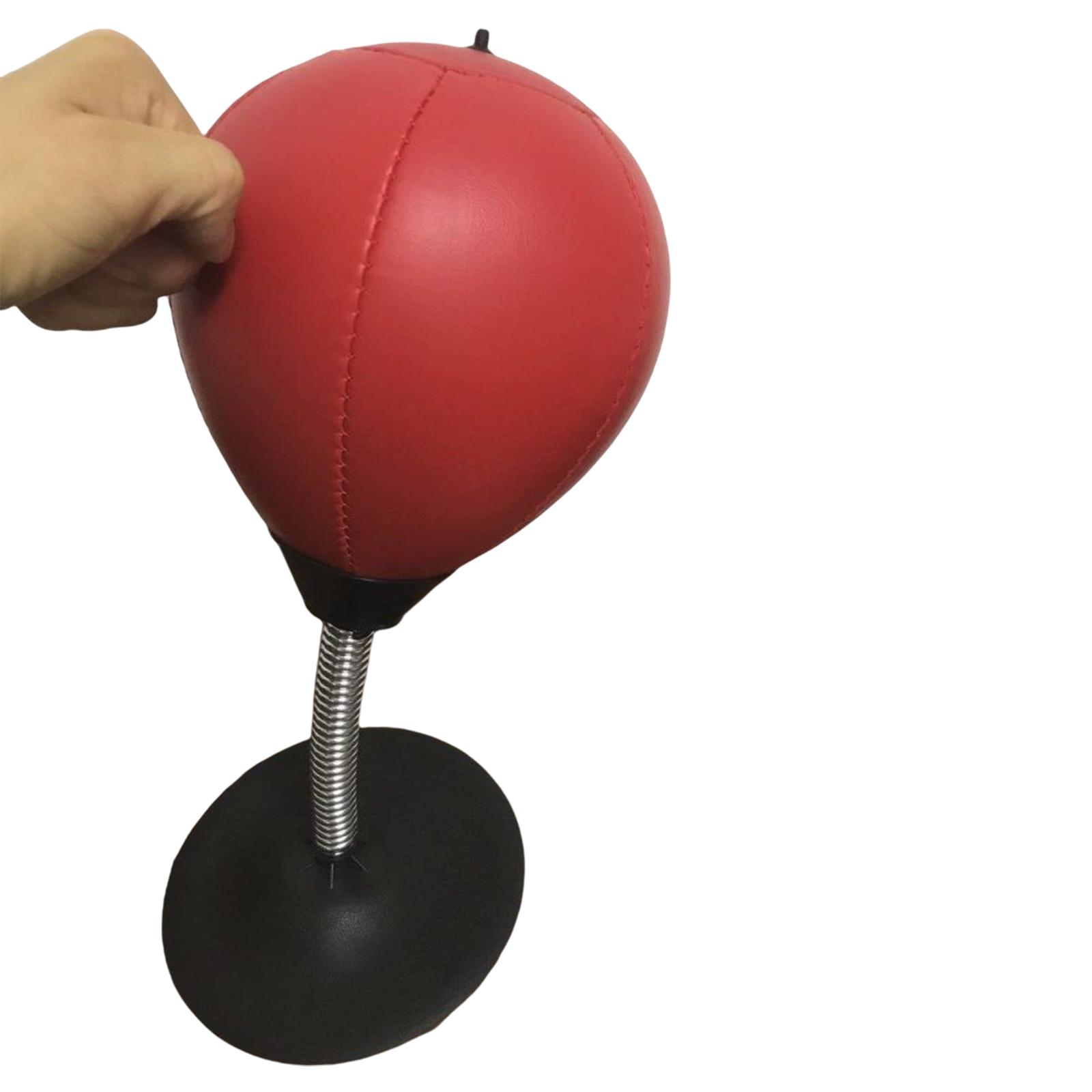 Inflatable Desktop Punch Bag Freestanding Table for Office Fitness Workout