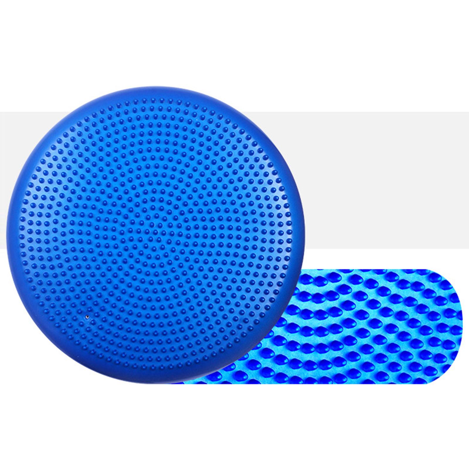 Yoga Balance Board Disc Air Cushion Wobble Physical Gym Stability blue