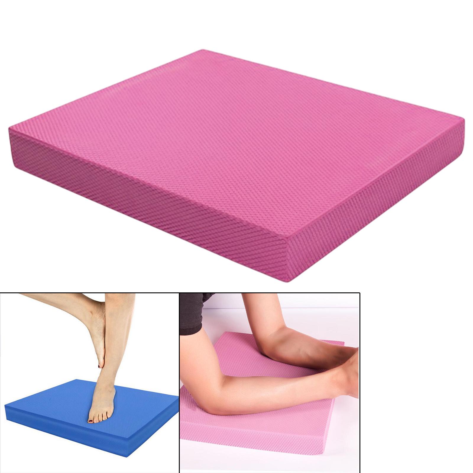TPE Yoga Mat Board Soft Stability for Pilates Fitness Adults Kids S Pink