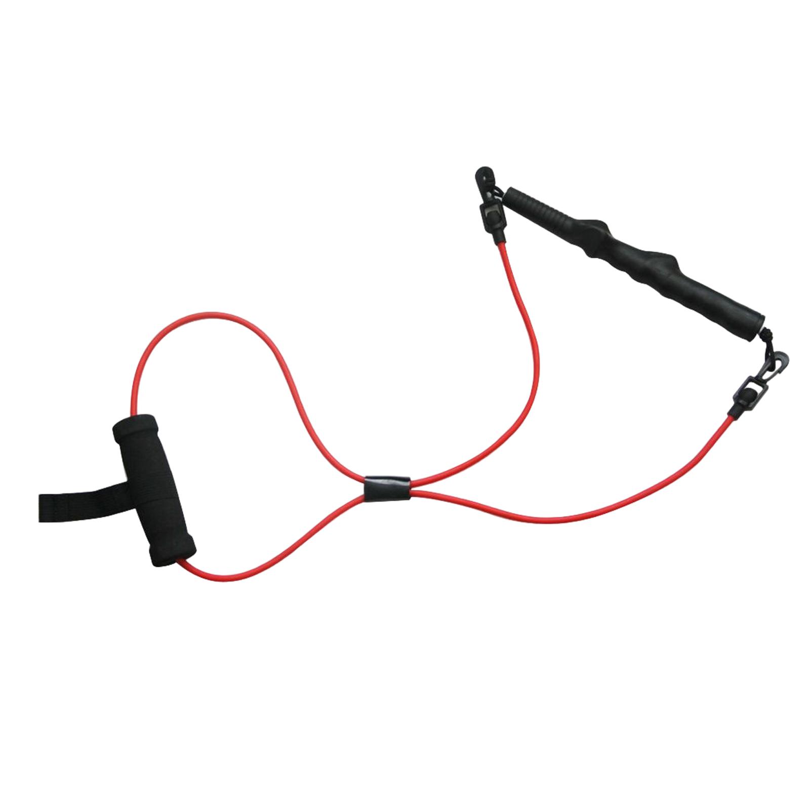 Golf Exerciser Resistance Bands Workout Fitness Sports Gym Pilates Red