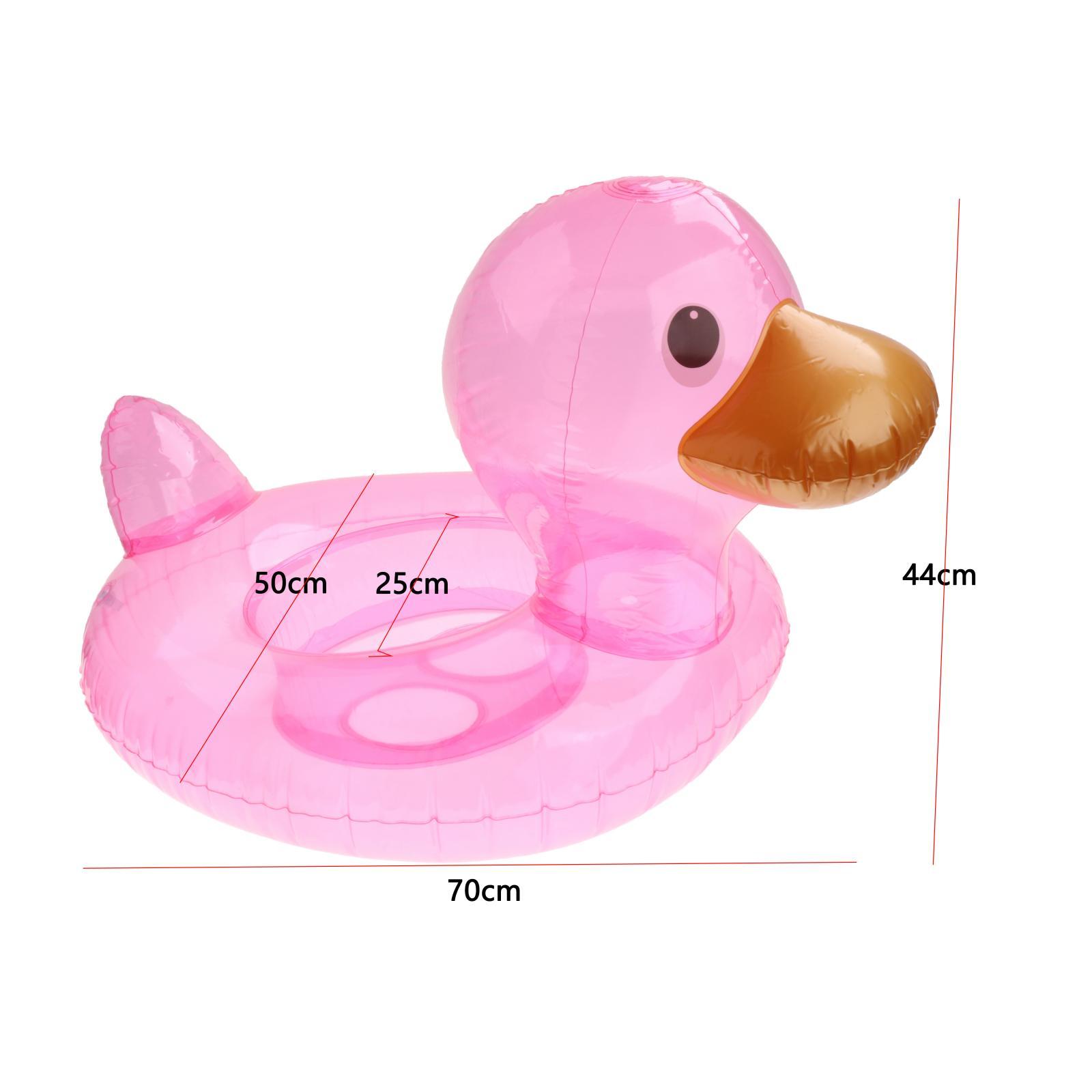 Swimming Ring Floats Flexible for Children Kid Boy Girl clear