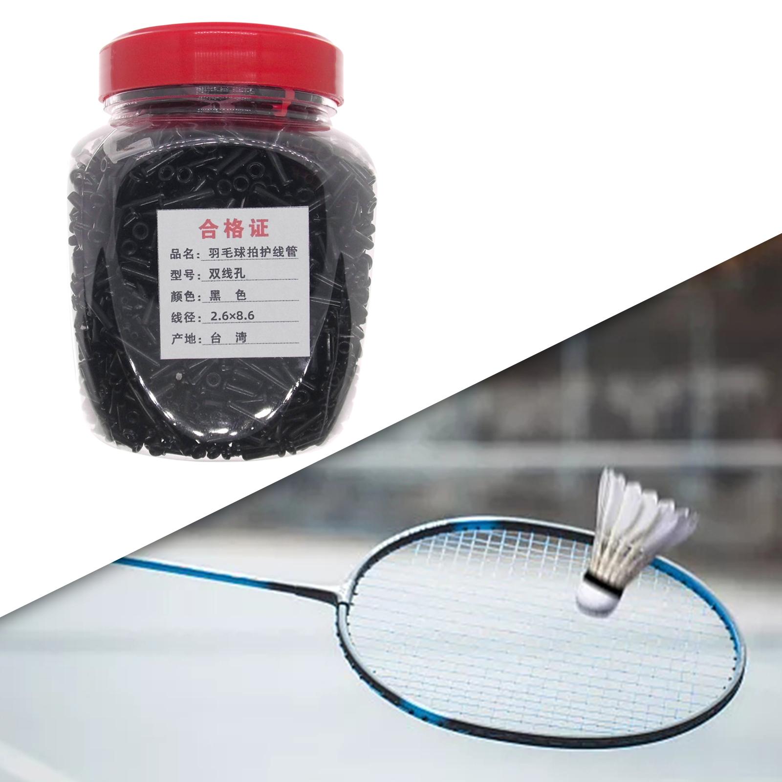 Lightweight Badminton Racket Racquet Grommets Eyelets Black Durable Nylon style G