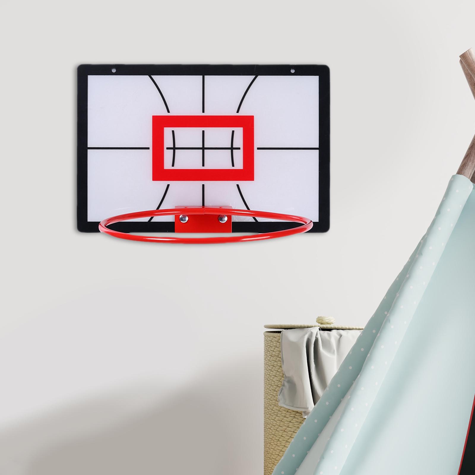 Portable Kids Basketball Hoop with Backboard Office Youth Bedroom Outside  Hoop 30cm