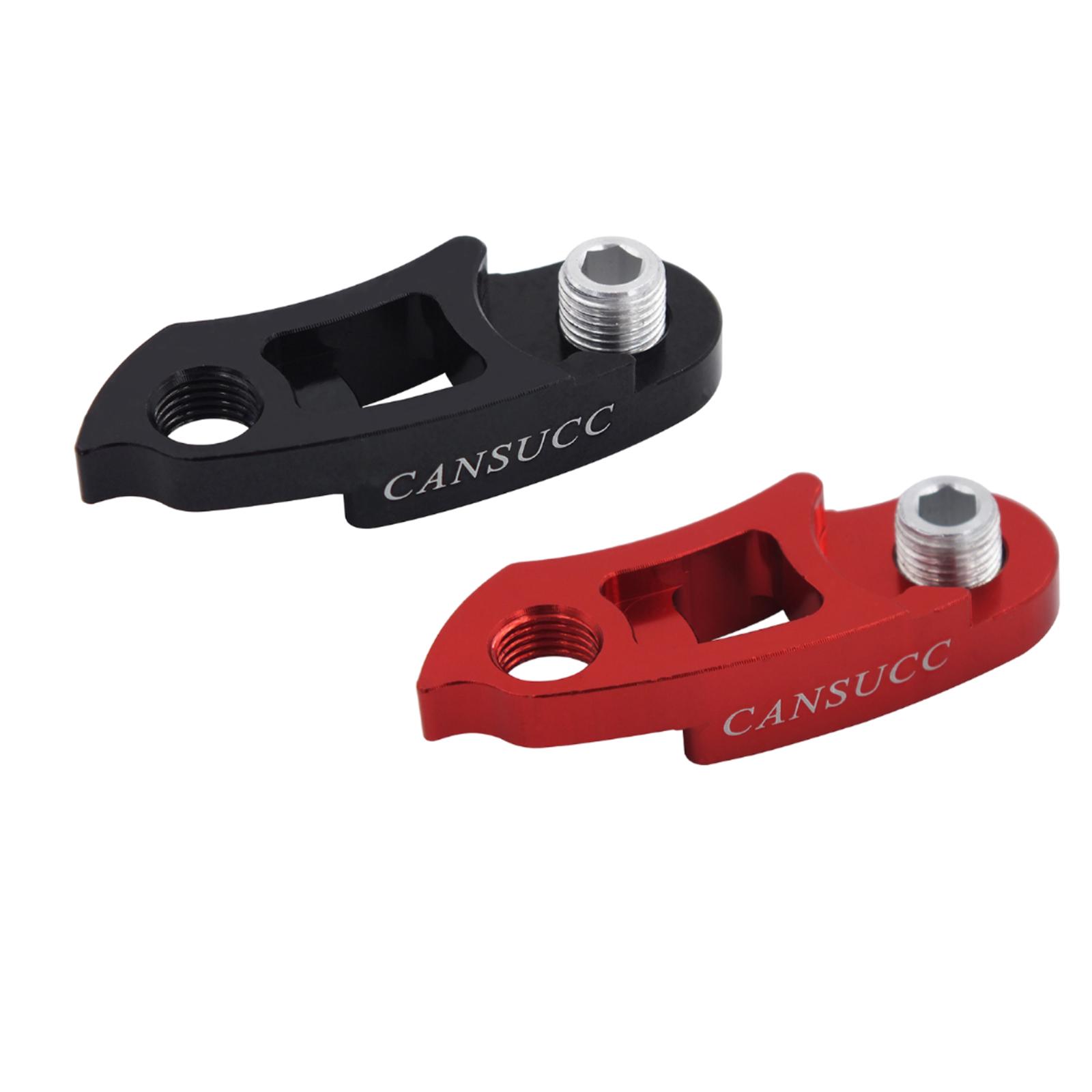 3xBicycle Rear Derailleur Hanger Extender Parts Shifter Bracket Gear Converter Black