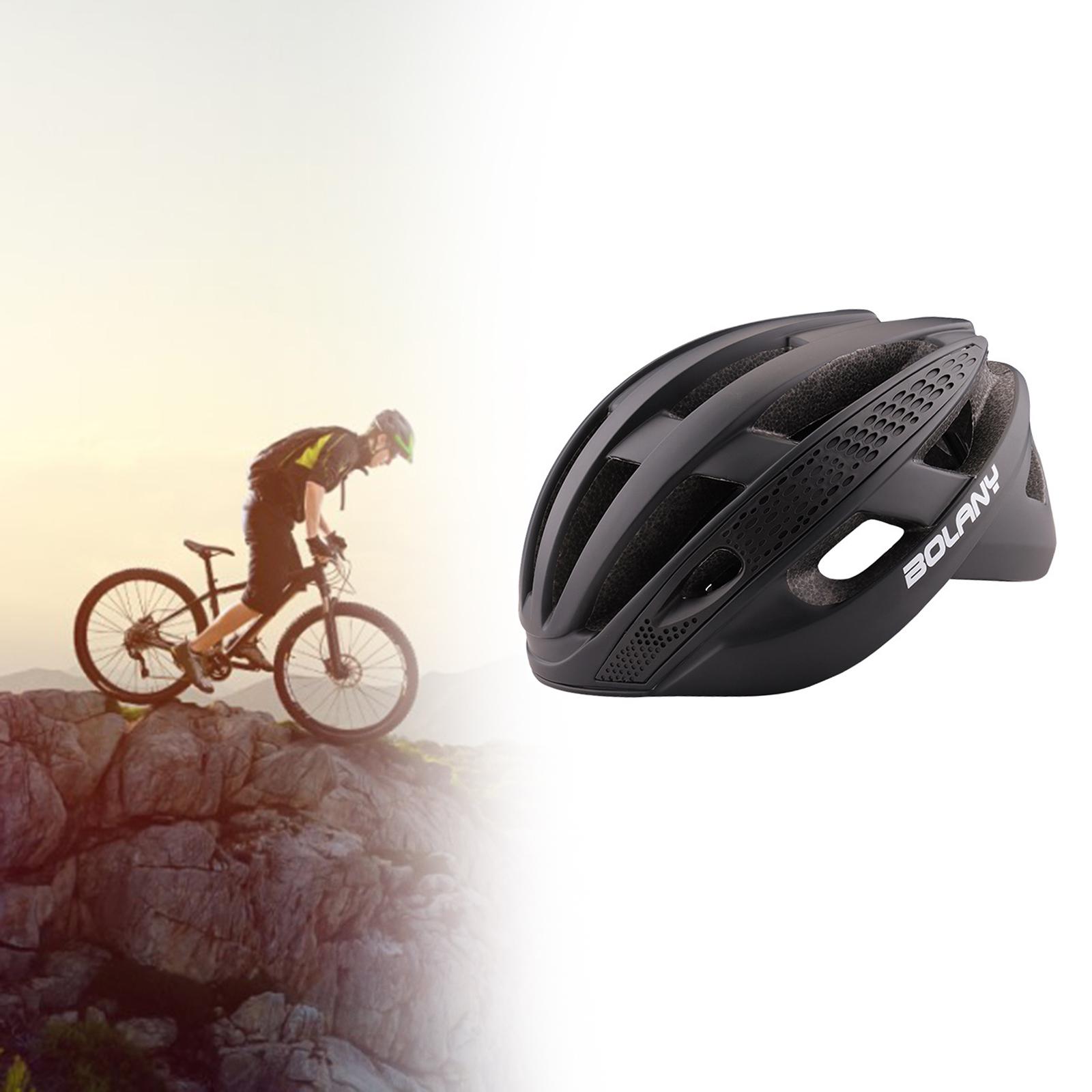 Bike Safety Helmet Better Cushioning Bike Helmet Men for Unisex Biker Biking Black