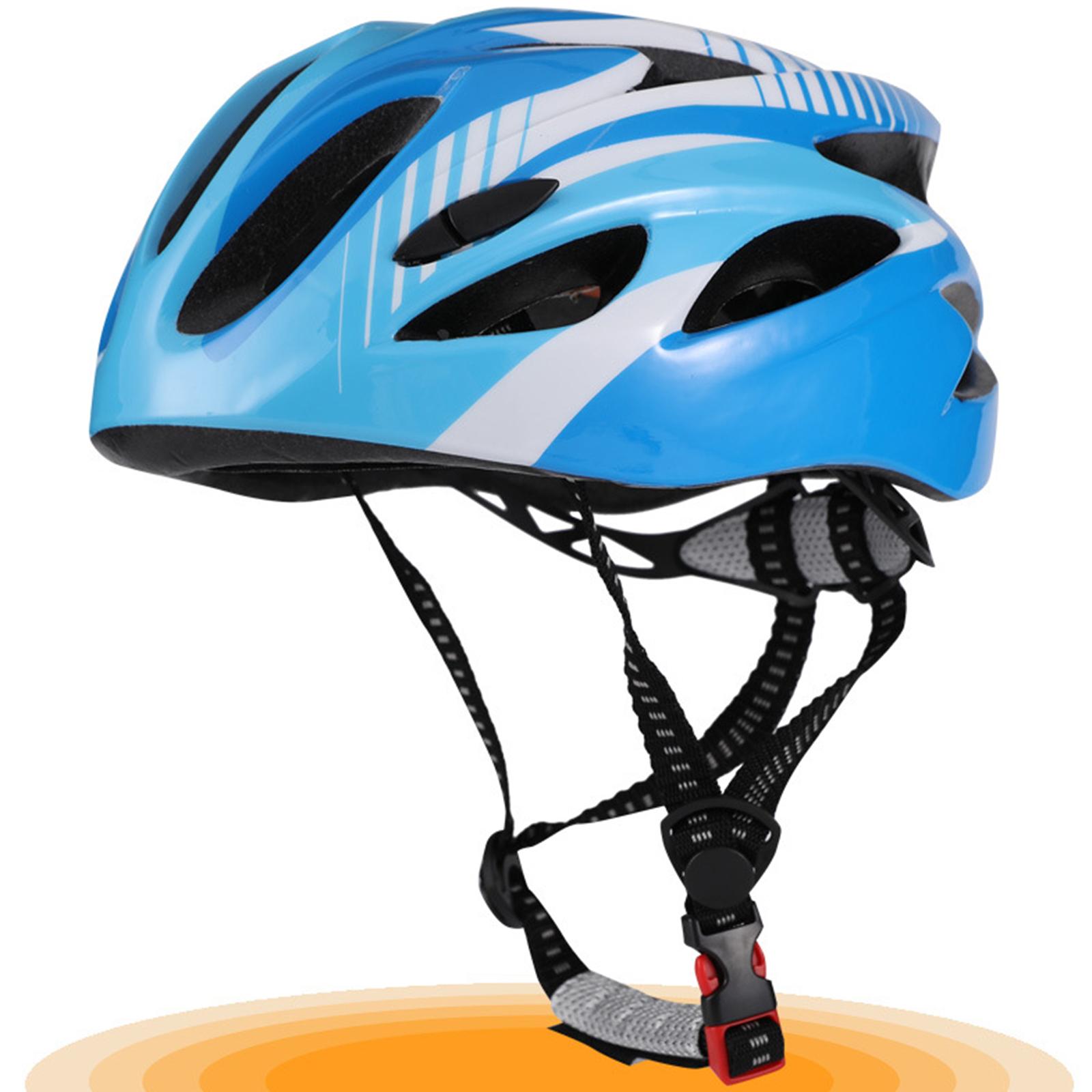 Kids Bike Helmet Road Mountain Bike Unisex Cap Sports Helmets Bicycle Helmet blue