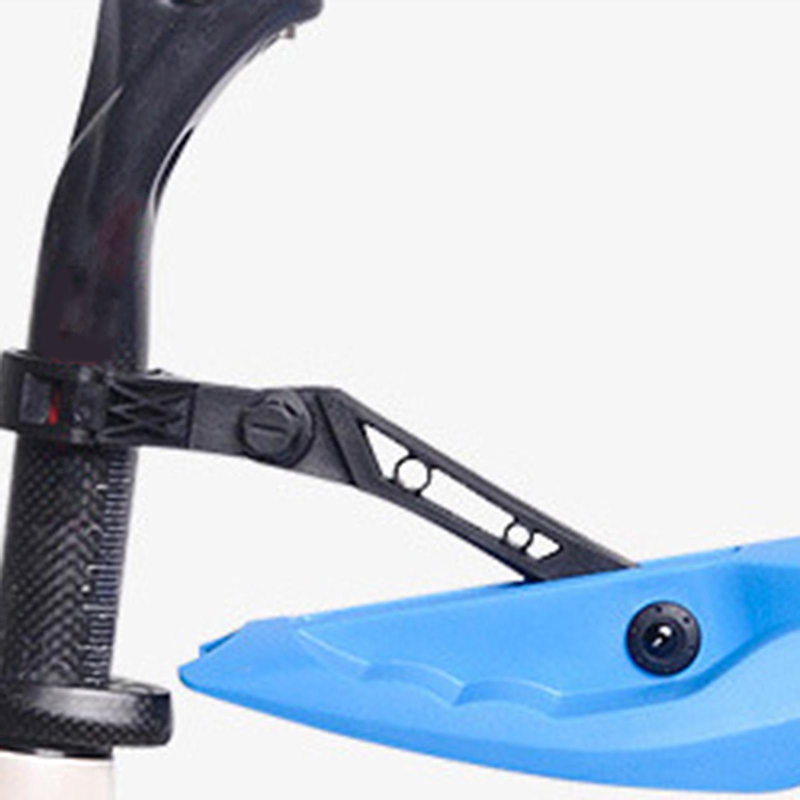 Bike Mudguard Front and Rear Set Travel Replaces Detachable Bicycle Mudguard Blue