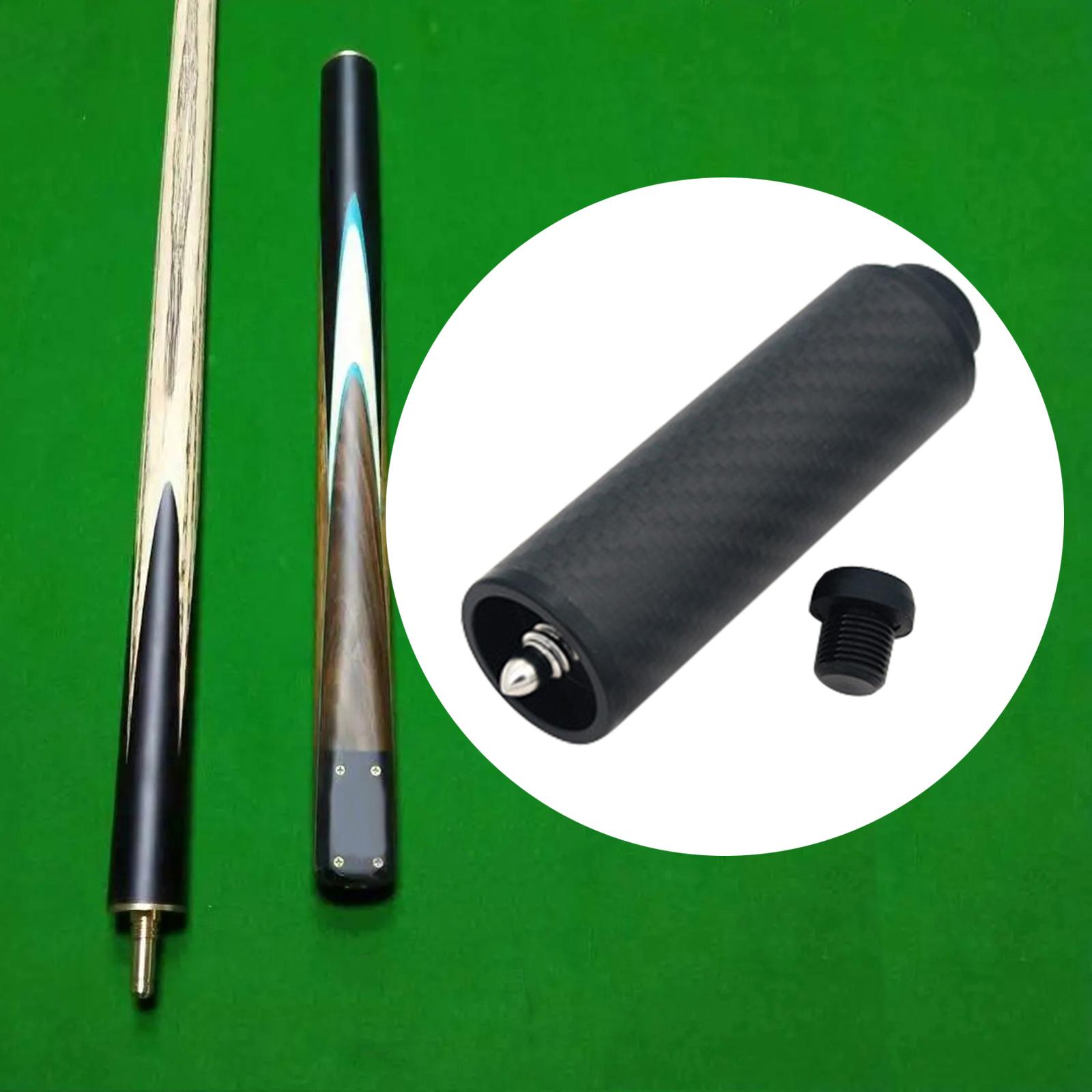 Cue Stick Extender Compact Beginners Attachment Billiards Pool Cue Extension 17.7cm