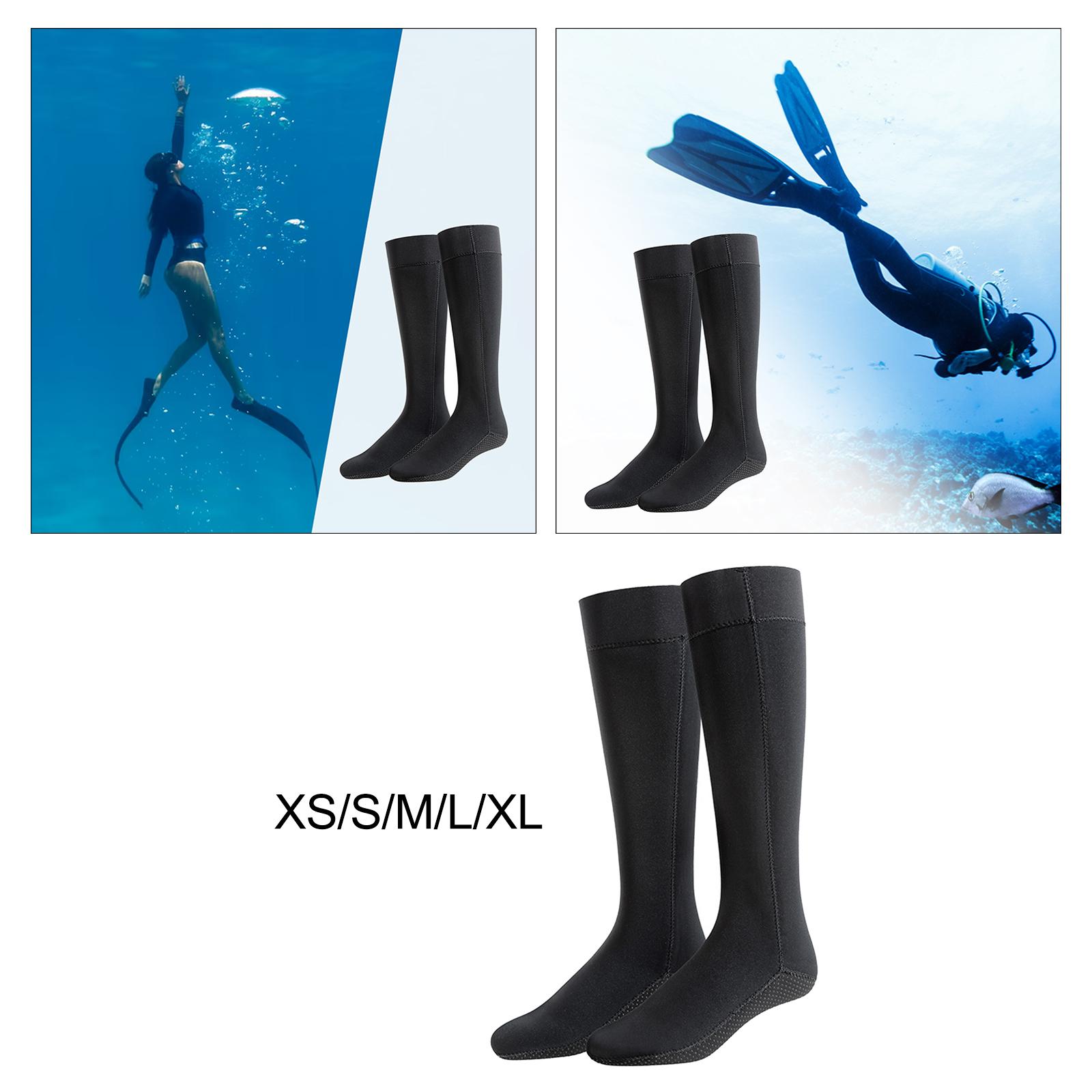 Diving Socks Warm Flexible Wetsuit Booties for Kayaking Water Sports Surfing 35-37